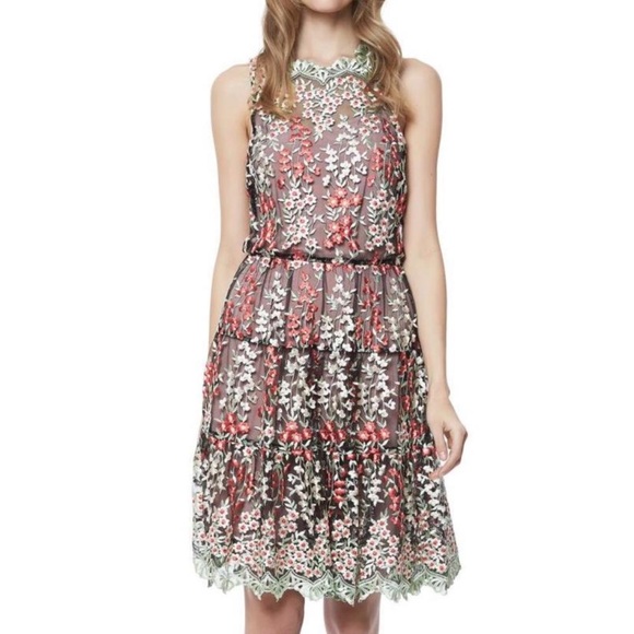 ERIN by Erin Fetherston Dresses & Skirts - Erin Featherston Lily of the Valley floral embroidered dress
